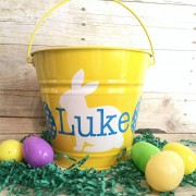 Yellow Easter Basket